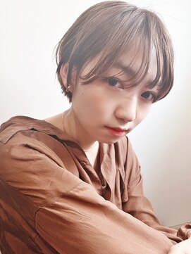 タグ(Tag) ショート/モカブラウン/シースルー