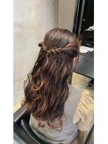フィオーレ ヘアデザイン(FIORE hair design)&nbsp;ゆるふわハーフアップ