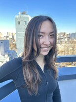 フリーダム ヘアー ザ ムー(Freedom Hair THE MOO)&nbsp;前回のカラーを活かしたロングレイヤー