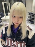 イメチェン/フルバング/似合わせカット/デザインカラー
