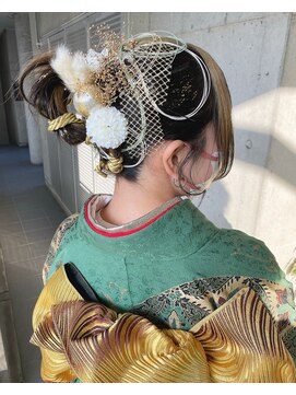 ガルボ ヘアー(garbo hair) 卒業式ヘア卒業式セット高知美容院10代20代