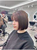 韓国ボブ/顔周りカット/タッセルボブ/前髪//千葉駅【白井愛海】
