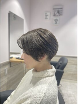 リーオオサカ(Lee Osaka) 【Lee大阪店】刈り上げショート×オリーブショート/新出