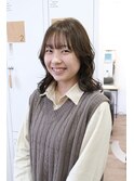 ブリーチなしの透明感抜群Ｗカラー（地主担当）