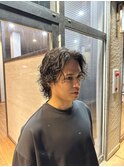 メンズ色気パーマ