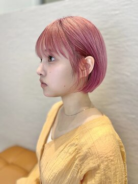 シュク 高円寺(SYUK) 顔周りカット/丸みショート/ショートボブ◎【SYUK高円寺 中野】