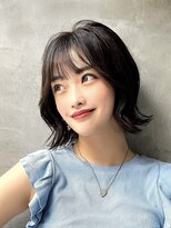 ロンド ストラーダ 心斎橋(Lond strada)&nbsp;レイヤーボブ×ハイトーン[心斎橋/髪質改善]