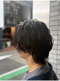 メンズミディアムウェーブ