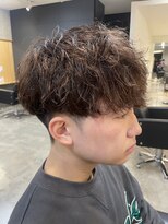 ニアウ 伊勢崎連取店(Niau)&nbsp;メンズマッシュシャドウパーマメンズパーマ