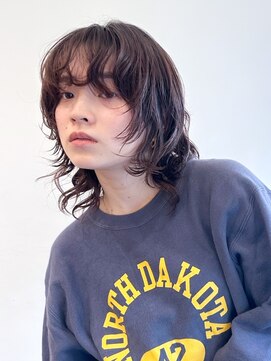 ローネス(LONESS) ニュアンスパーマ　スパイラルパーマ　ウルフレイヤー