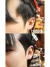 渡辺限定　メンズダウンパーマ　(カット無し)　￥７７００