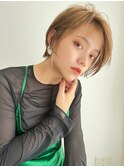 Aimee 町田　ハンサムショート×ヘーゼルベージュ