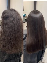 ミラ 銀座(MILA)&nbsp;周りから褒められる艶髪　銀座 縮毛矯正 ブリーチ矯正 髪質改善