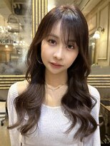 ロワンバイアルティナ 横須賀中央店(Rowan by artina)&nbsp;韓国風巻き/くすみベージュ/マロンベージュ