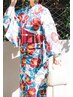 ☆夏祭り☆浴衣着付け+ヘアアレンジ　￥9900