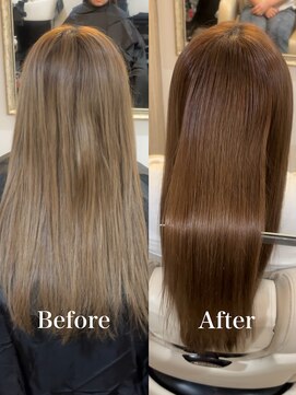 ブリエ(BRiLLER) 髪質改善カラー『ブラウン』