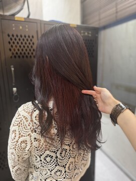 ヴァイス 渋谷店(VAICE) ボルドー/ボルドーブラウン/インナーカラー