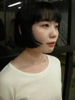 ハマモト ヤマ オオサカ(ハマモト Yama Osaka)&nbsp;前上がりなボブカット