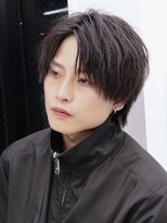 エイド 本店(aid)&nbsp;センターパートコンマバング束感ショートツーブロック