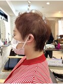 30代40代50代白髪ぼかし丸みショートくびれショート