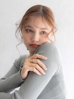 アース 新瑞橋店(HAIR&MAKE EARTH) 低めシニヨンアレンジ