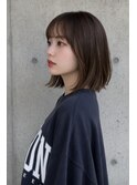 ショートカット／ボブ／ブリーチ無し