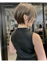 サンドパールス 仙台店(sand PALCE)&nbsp;髪質改善/大人ガーリー/似合わせカット/ショートボブ前髪/仙台