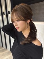 ハオ(hao)&nbsp;【hao渋谷】ココアブラウン×結べるレイヤー
