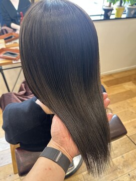 テラスヘア 三条(TERRACEhair) 春の透明感＊柔らかオリーブベージュカラー