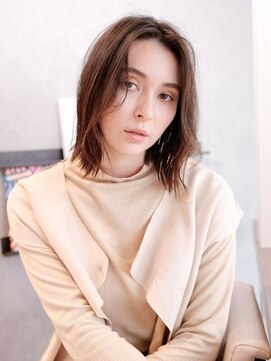 エムスラッシュ ソル センター南(M.SLASH SOL) ■透け感外国人風カラーうる艶髪大人ボブウルフSOLセンター南6