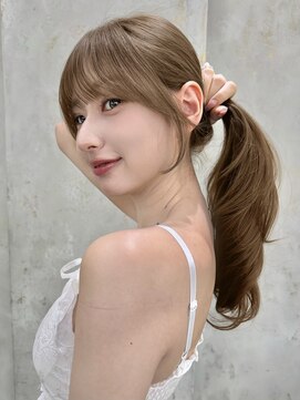 ロンドネートゥル 新潟(Lond naitre) ダークアッシュ/似合わせカット/レイヤーカット(新潟/万代）