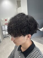 グロップ 町田(GLOP) トレンド感あるメンズ波巻きパーマ