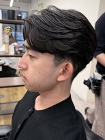 ナム 錦糸町(NAM)&nbsp;MEN’S/リバースセンターパート/ニュアンスパーマ/錦糸町