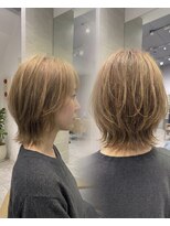 キミトヘアデザインアンドスパ(Kimito Hair design&spa)&nbsp;レイヤーボブ/ミディアムレイヤー/30代/40代/武蔵小杉