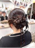 カチモリヘアアレンジ