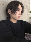 【YUYA】センターパートウルフ
