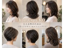 ヘアアンドスパ コー(hair&spa KO)