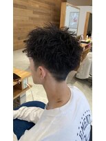 ストーリアエフ カミトザッカ(storia.f kami to zakka) メンズ!スパイキーショートパーマ