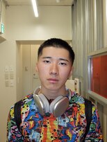 メリケンバーバーショップ トーキョー(MERICAN BARBERSHOP TYO)&nbsp;メンズカットバズマレットバーバースタイル