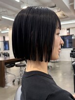 アビー 福岡天神(ABBEY) 大人ボブ 垢抜けボブ 切りっぱなしボブ ストレートボブ 福岡天神