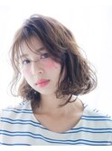 ウェットカジュアルボブ