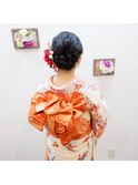 振袖着付+ヘアセット