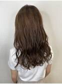 ココアブラウン×つや髪ブラウン