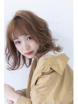 アジールヘア 所沢プロペ通り店(agir hair) ミディカーリースタイル【所沢】