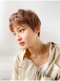 マニッシュベリーショート×natural beige◎Yamamoto