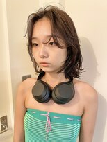 ノラ シブヤ(NORA)&nbsp;ウルフボブ　ウルフカット　レイヤーカット　くびれヘア