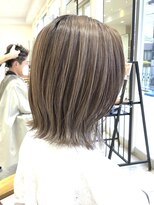 クアトログランシュ ひたちなか店(QUATRO×GranCieux)&nbsp;ナチュラルバレイヤージュ×ナチュラルブラウン