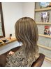 (全員) イルミナカラー+ハイライト+TOKIOトリートメント￥13800【白髪染め可】