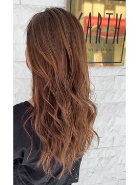 アース オーセンティック 越谷レイクタウン店(EARTH Authentic) 外国人風カラー