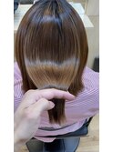 髪質改善ストレート